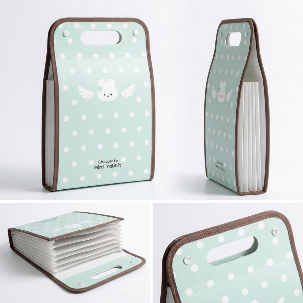 Erweiterbarer Polka Point Akte – Expandable Accordion File Folder 13 Pockets Bewertung und Preis